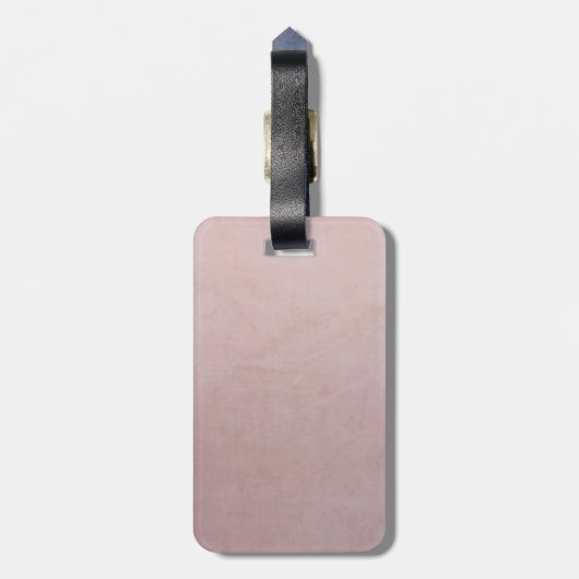 Mardi Gras Hare 4 Gepäckanhänger (Rückseite vertikal)