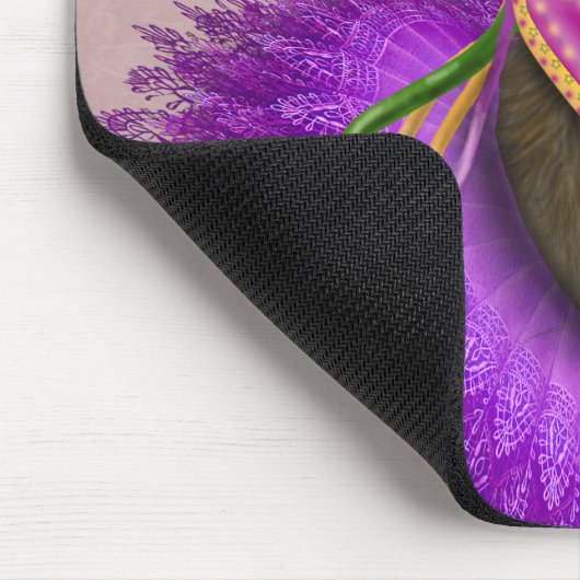 Mardi Gras Hare 4 Mousepad (Ecke)