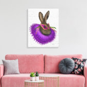 Mardi Gras Hare Leinwanddruck (Insitu (Wohnzimmer))