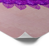 Mardi Gras Hare Poster (Ecke)