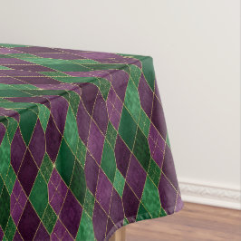 Mardi Gras Harlequin Diamant Tischdecke