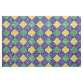 Mardi Gras Harlequin Diamond Karnevalsmuster Stoff (Fat Quarter (45,7 x 55,9 cm))