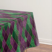 Mardi Gras Harlequin Diamond Tischdecke (Beispiel)