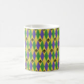 Mardi Gras Harlequin Lilie Kaffeetasse (Mittel)