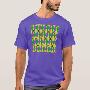 Mardi Gras Harlequin Lilie T-Shirt