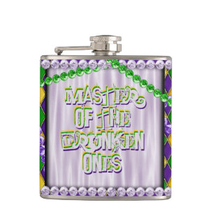 Mardi Gras Harlequin Pattern, Beads, Lilie Flachmann