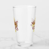 Mardi Gras Harlequin Pattern Glas (Rechts)