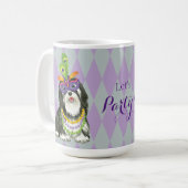 Mardi Gras Havanese Kaffeetasse (Vorderseite Links)