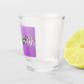 Mardi Gras Hearts Schnapsglas (Rechts)