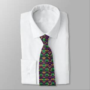 Mardi Gras Herren Krawatte