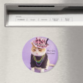 Mardi Gras, hier komme ich! Magnet (In Situ (Geschirrspüler))