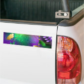 Mardi-Gras-Hintergrund mit Perlen Autoaufkleber (Auf Lkw)
