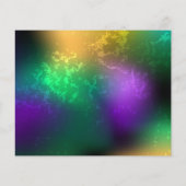 Mardi-Gras-Hintergrund mit Perlen Flyer (Hinten)