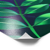 Mardi-Gras-Hintergrund mit Perlen Fotodruck (Ecke)