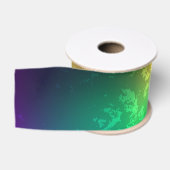 Mardi-Gras-Hintergrund mit Perlen Ripsband (Spule)