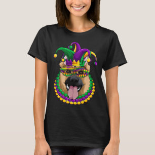 Mardi Gras Hundebekleidung Deutsche Schäferhund Ma T-Shirt