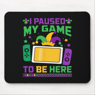 Mardi Gras Ich hielt mein Spiel an, um hier Videos Mousepad