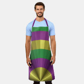 Mardi Gras Illusion All-over-Print-Schürze Schürze (Getragen)