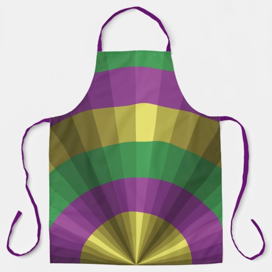 Mardi Gras Illusion All-over-Print-Schürze Schürze (Vorderseite)