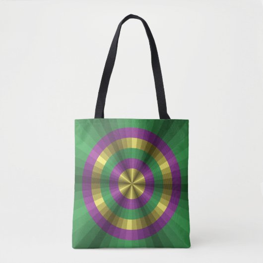 Mardi Gras Illusion All-Over-Print-Tasche Tasche (Vorderseite)