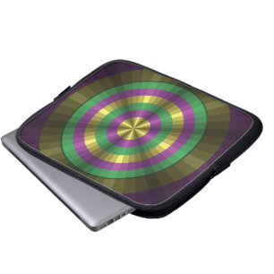 Mardi Gras Illusion Laptop Hülle Laptopschutzhülle
