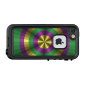 Mardi Gras Illusion Lifeproof Case (Rückseite (Horizontal))