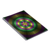 Mardi Gras Illusion-Notebook Notizblock (Rechte Seite)