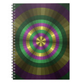 Mardi Gras Illusion-Notebook Notizblock (Vorderseite)