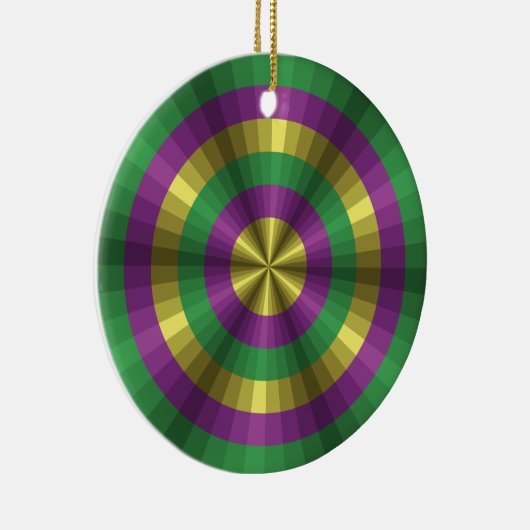 Mardi Gras Illusion Ornament (Rechts)