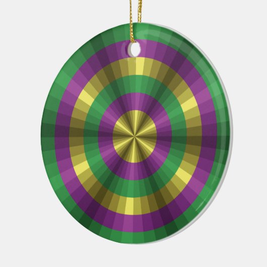 Mardi Gras Illusion Ornament (Links)