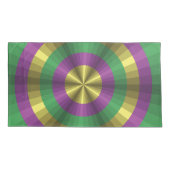Mardi Gras Illusion Pillow Fall Kissenbezug (Rückseite)