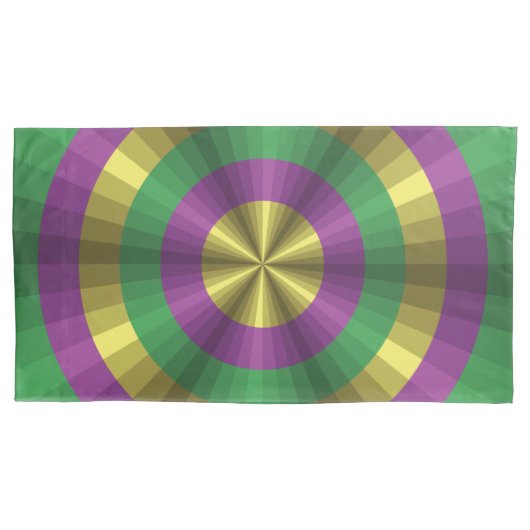 Mardi Gras Illusion Pillow Fall Kissenbezug (Vorderseite)