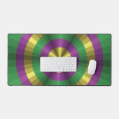 Mardi Gras Illusion Schreibtischunterlage (Tastatur & Maus)