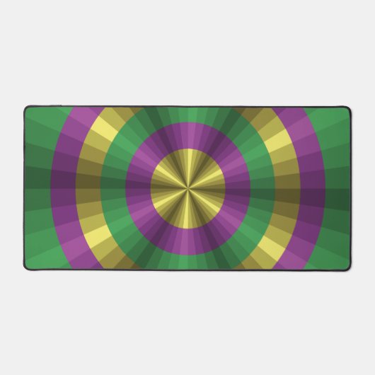 Mardi Gras Illusion Schreibtischunterlage (Vorderseite)