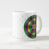 Mardi Gras Illusion Spezielle Tasse (Vorderseite Rechts)