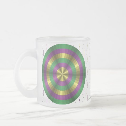 Mardi Gras Illusion Tasse (Links)