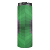 Mardi Gras Illusion Thermal Tumbler Thermosbecher (Rückseite)