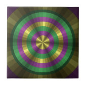 Mardi Gras Illusion Tile Fliese (Vorderseite)