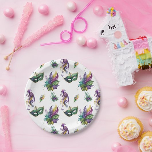 Mardi Gras Inspiriert Paper Teller (Party)