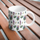 Mardi Gras Inspirierte Tasse