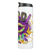 Mardi-Gras inspirierter thermischer Becher (Nach rechts gedreht)