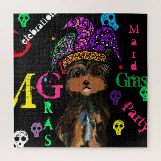 Mardi Gras ist Fett Dienstag auf Deutsch, wird abe Puzzle (Vertikal)