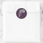 Mardi Gras Jazz Microphone Custom Stickers (Tasche)