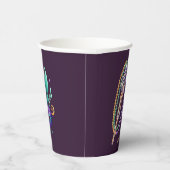 Mardi Gras Jazz Microphone Party Cups Pappbecher (Rechts)