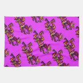 Mardi Gras Jester Geschirrtuch (Horizontal)