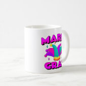 Mardi Gras Jester Hat Classic Mug Kaffeetasse (VorderseiteRechts)