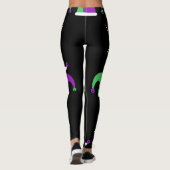 Mardi Gras Jester Hat Leggings (Rückseite)