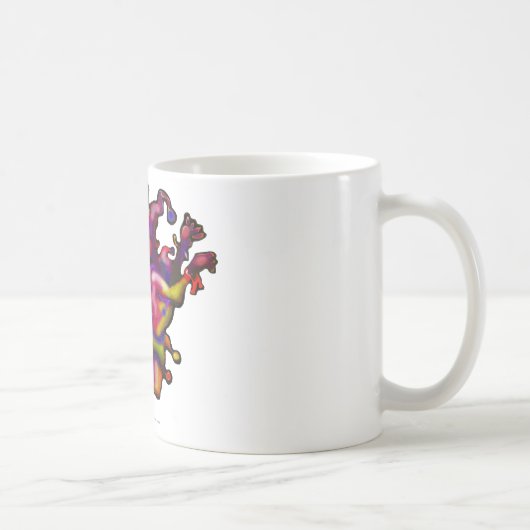 Mardi Gras Jester Kaffeetasse (Rechts)