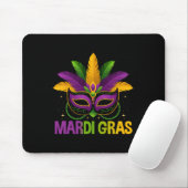Mardi Gras Jester Maske Kostüme Kinder Mädchen Män Mousepad (Mit Mouse)