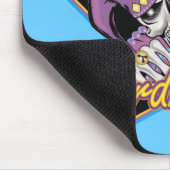 Mardi Gras Jester Skull Mousepad (Ecke)